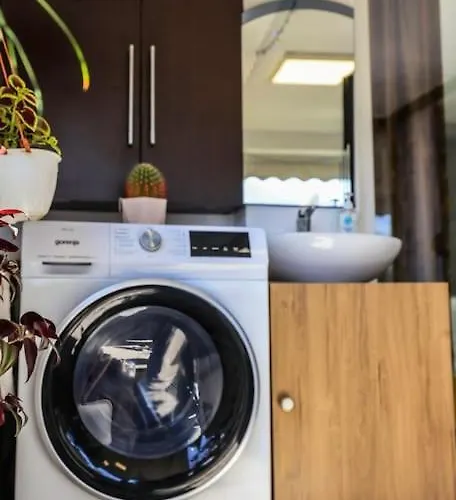 شقة Colorful Oasis With Sunny Balcony تيرانا